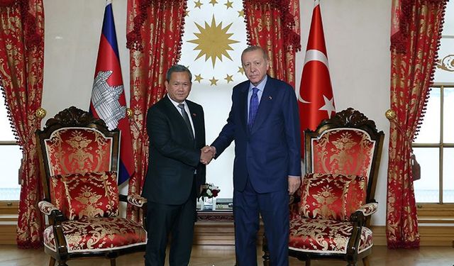 Erdoğan, Kamboçya Başbakanı ile görüştü