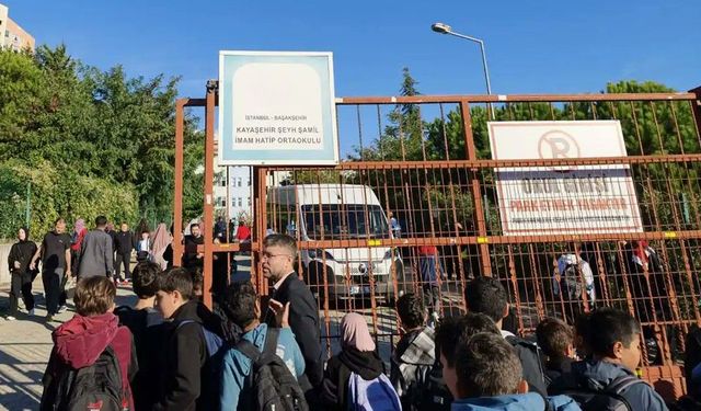 Başakşehir'de okul saldırısı: 1 öğrenci vefat etti