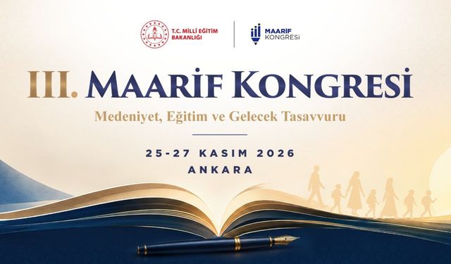 Maarif Kongresi'nin teması Medeniyet ve Gelecek Tasavvuru