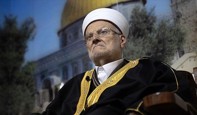 Mescid-i Aksa imamı Sabri: "Burası, ilahi bir kararla Müslümanların"