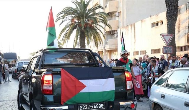 Gazze'deki ablukayı kırmak için yoldalar: 1000 aktivist Libya'ya geçti!