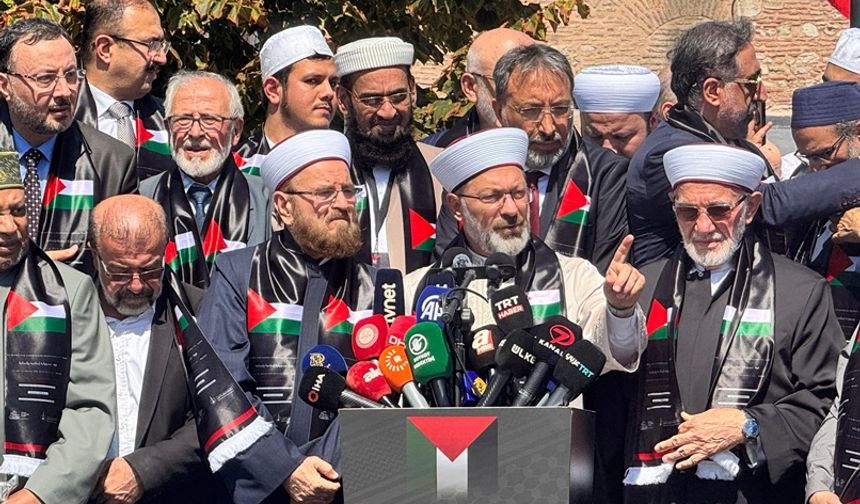 İslam alimleri Gazze konferansı sonuç bildirgesini açıkladı