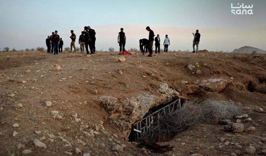 Suriye'de 'işkence merkezi' yeraltı hapishanesi bulundu