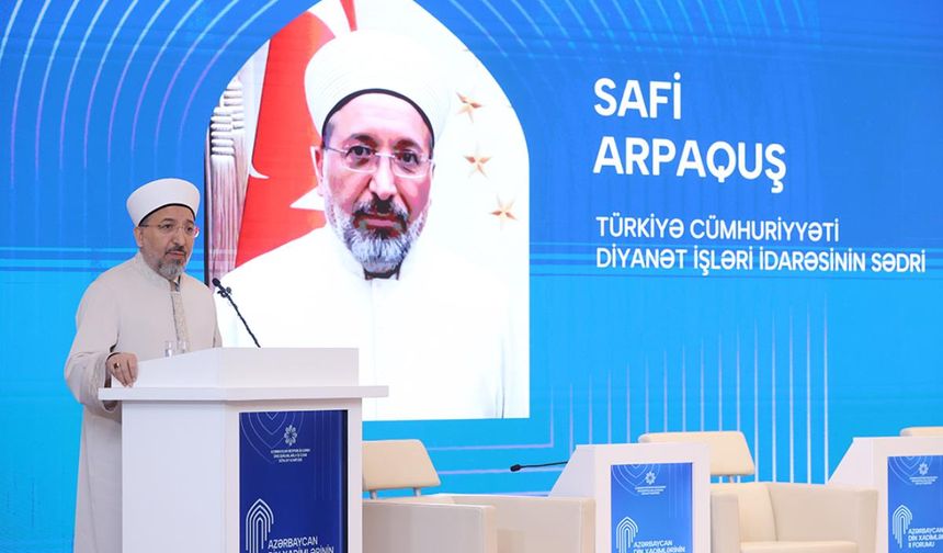 Arpaguş: Tüm insanların hak ve özgürlüklerini mukaddestir