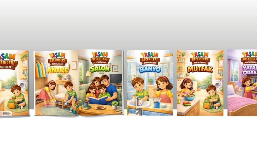 Özel eğitime ihtiyacı olan çocuklar için etkinlik seti