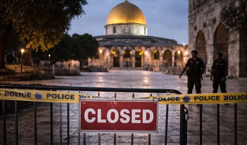 Mescid-i Aksa 32 gündür kilit altında