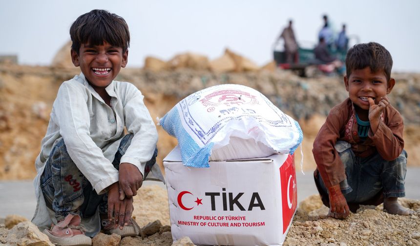 TİKA'dan Pakistan'a kardeşlik eli