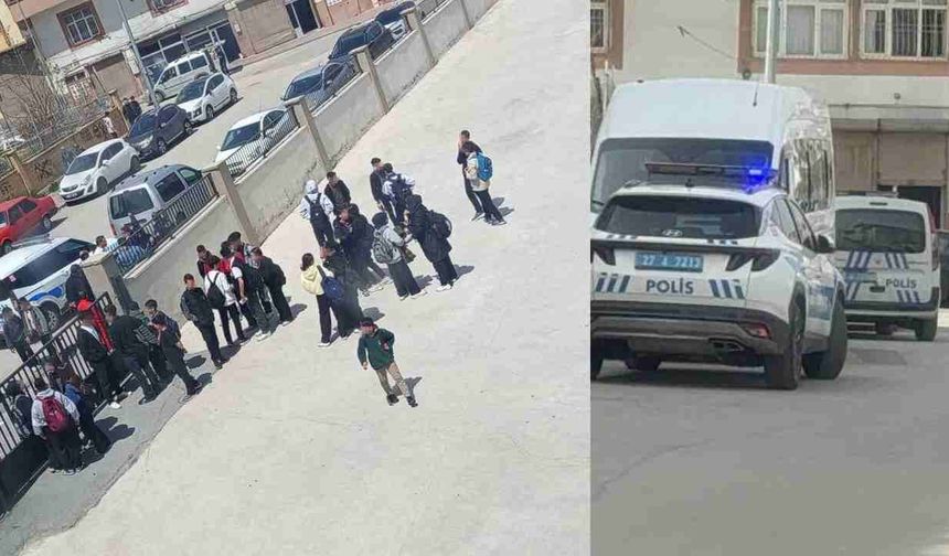 Gaziantep'te okul önünde silah sesleri paniğe yol açtı