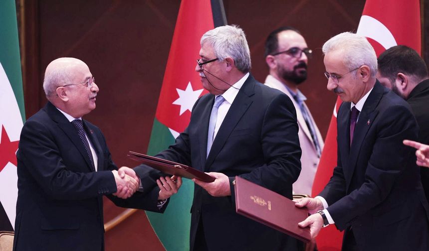 Türkiye, Ürdün ve Suriye'nin ulaştırması entegre olacak