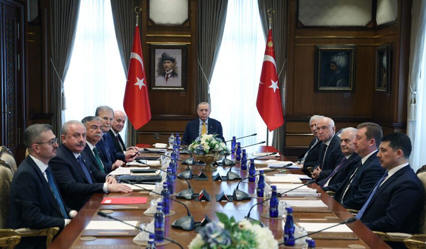 Erdoğan, yüksek istişare kurulunu topladı