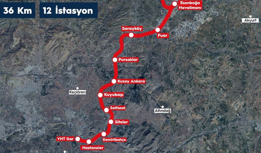 Ankara'ya metro projesinde yeni gelişme