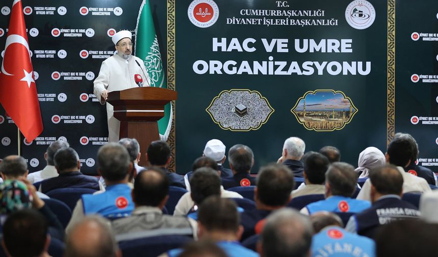 Arpaguş: Allah'ın misafirlerine hizmet etmek en büyük şeref