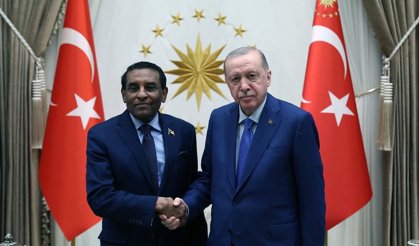 Erdoğan, Sudan Başbakanını kabul etti