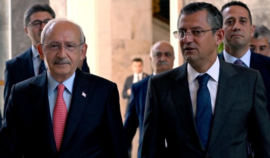 Kılıçdaroğlu: Özgür Bey'in yeni görevi hayırlı olsun