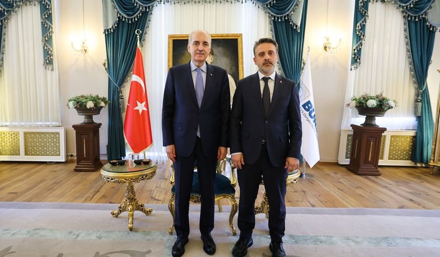 Kurtulmuş, AK Parti'ye geçen Bursa Belediyesi'nde