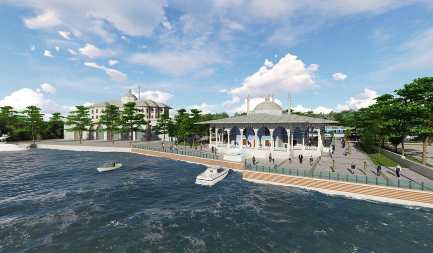 Sepetçiler Kasrı'nın yanına Yalı Köşkü geliyor