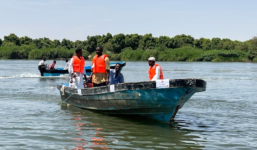 Türkiye'den Sudanlı balıkçılara destek