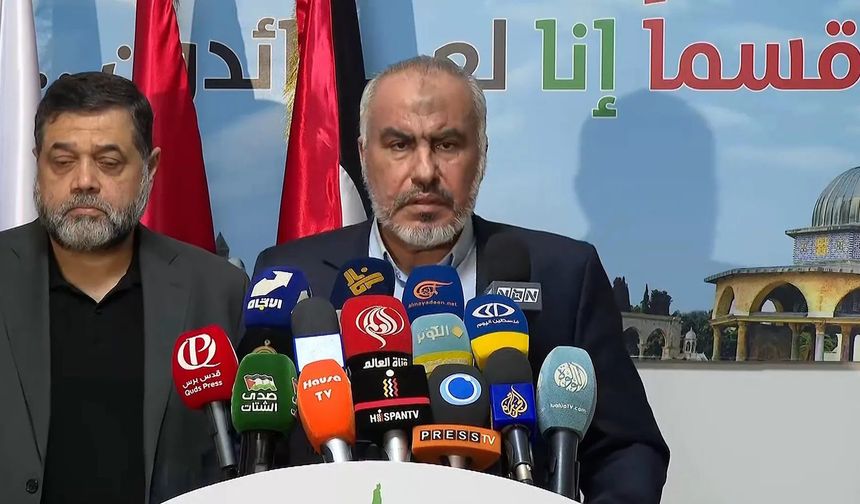 Hamas: İsrail çekilmeden silah teslimi olmayacak