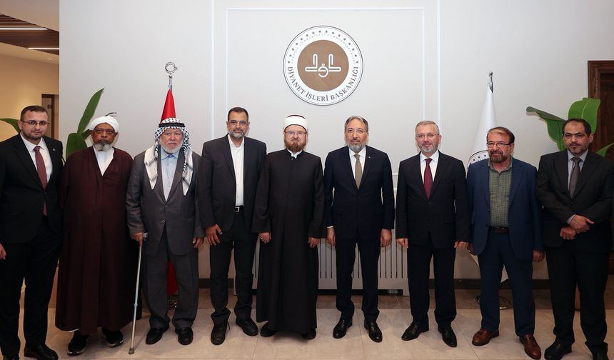 Arpaguş, Ali Muhyiddin el-Karadaği'yi kabul etti