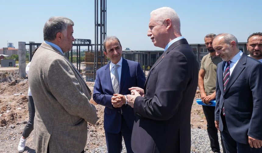 Recep Tayyip Erdoğan Külliyesi'ne cami inşaatı başladı