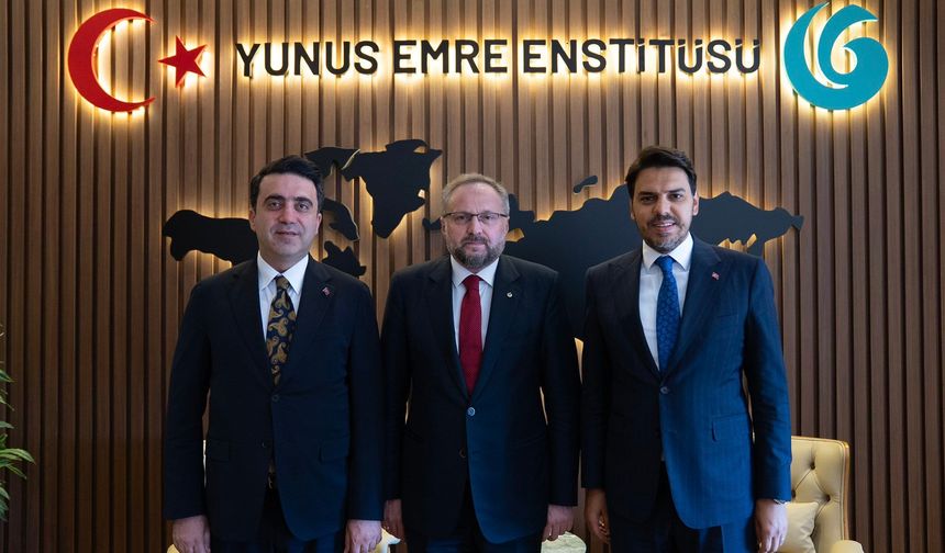 TİKA ve TTB'den Yunus Emre Enstitüsü'ne ziyaret
