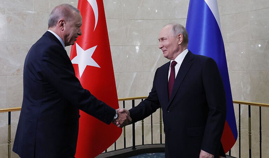 Cumhurbaşkanı Erdoğan, Putin ile görüştü