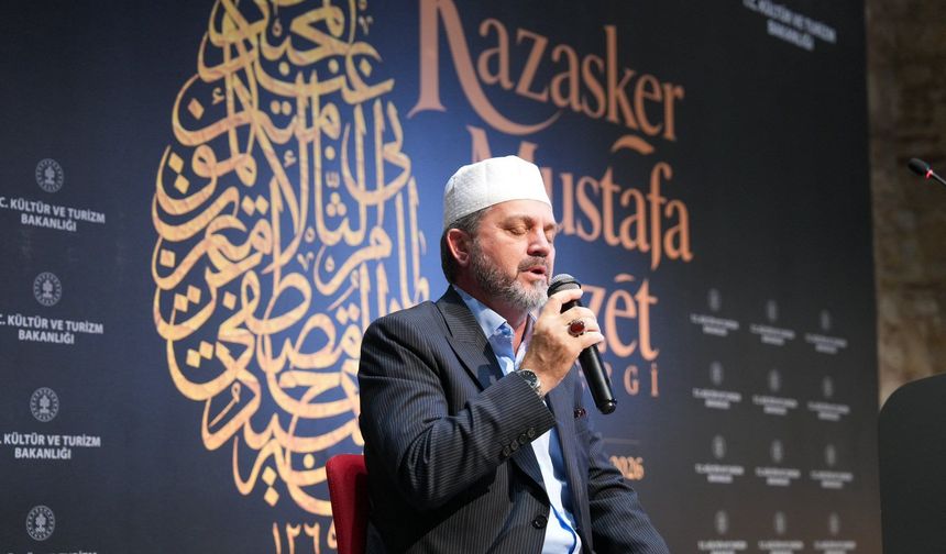 "Hattın Efendisi: Kazasker Mustafa İzzet" sergisi açıldı