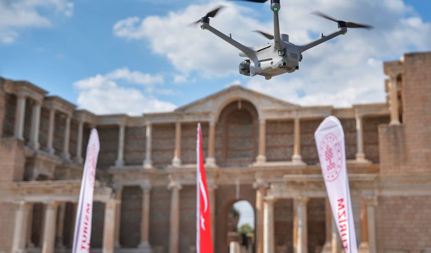 Lidya Tümülüsleri kaçak kazılara karşı dronlarla korunacak