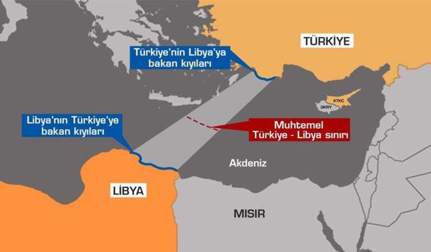 Libya Akdeniz konusunda Türkiye ile anlaştı, İsrail kınadı