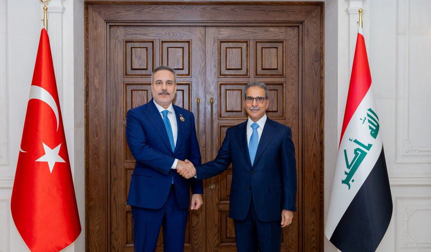 Bakan Fidan, Irak Yargı Konseyi Başkanı ile görüştü