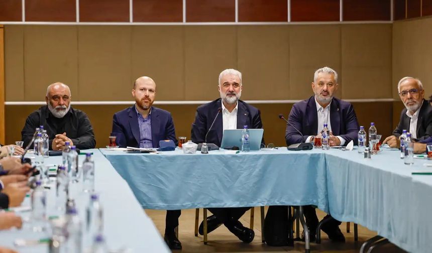 Bilal Erdoğan, Filistin'e Destek toplantısına katıldı