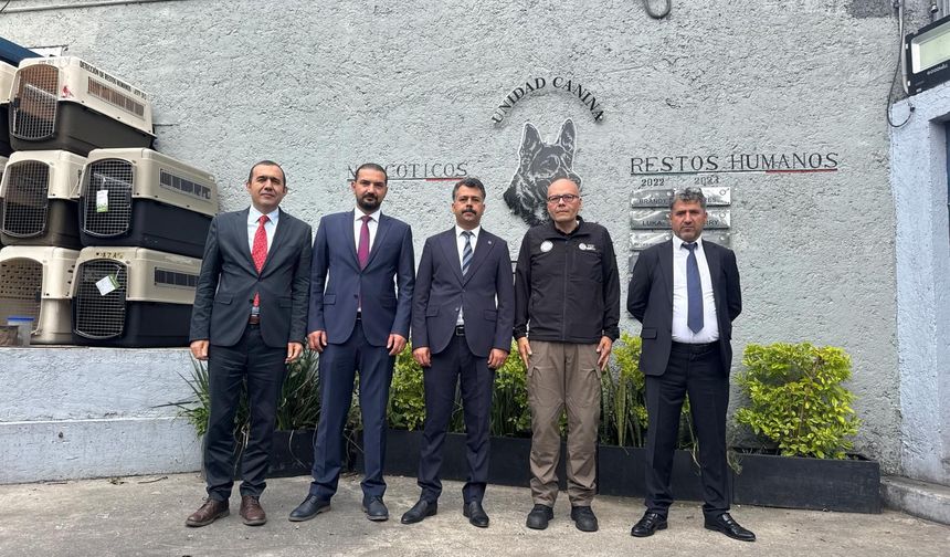 Türkiye'den Meksika polisine narkotik eğitimi