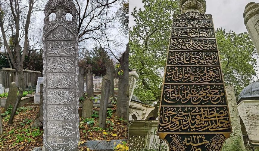 Mezar taşları kayıt altına alınıyor