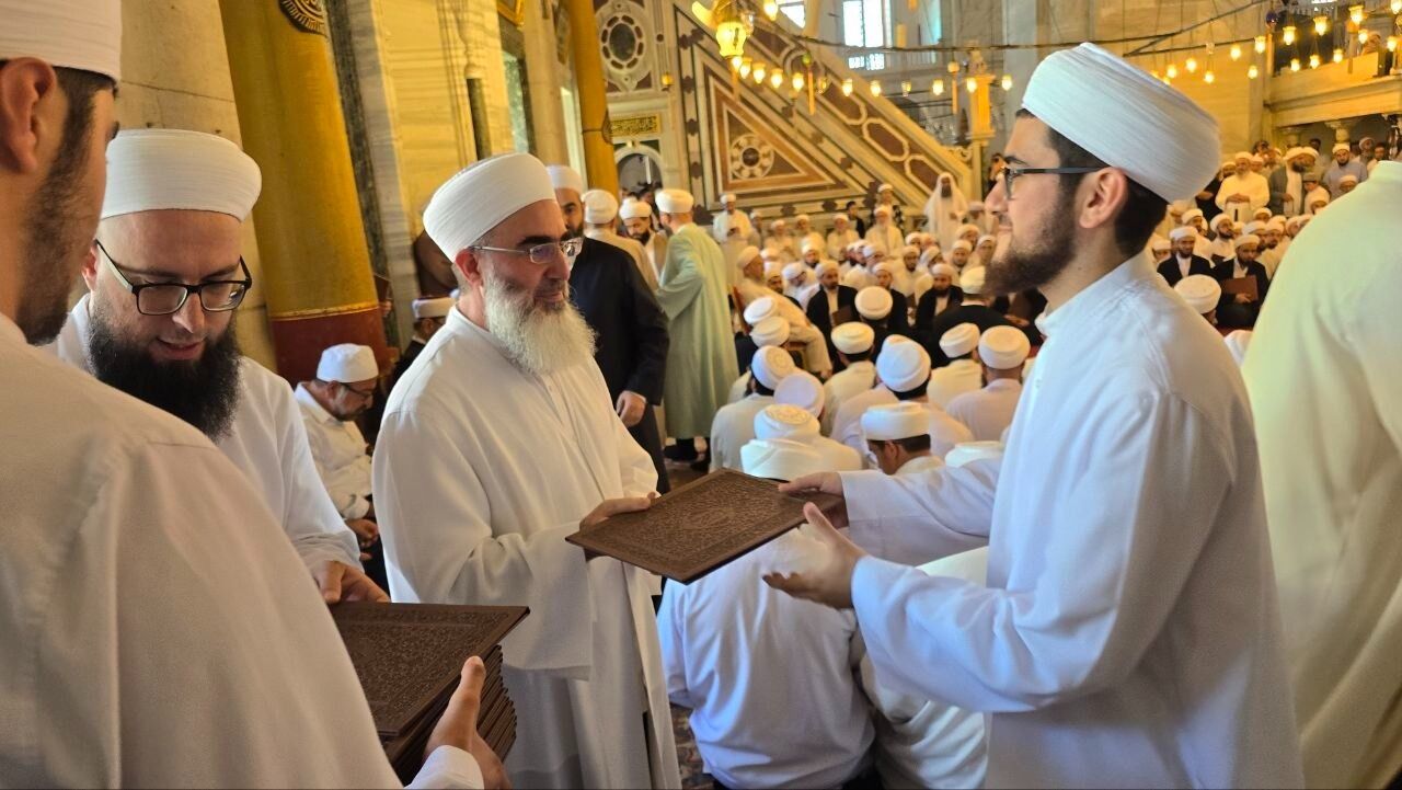 Fatih Camii'nde 350 hocaya yüksek ilim icazetnamesi