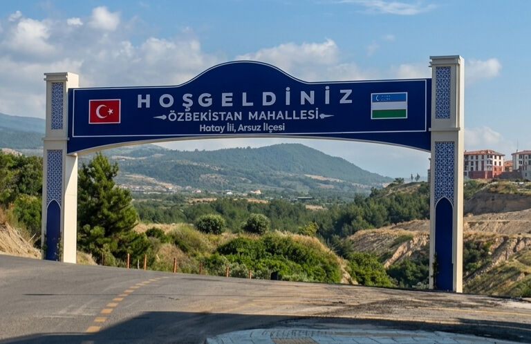 Hatay'da Özbekistan Mahallesi kuruldu