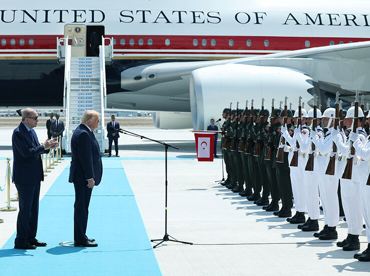 ABD Başkanı Donald Trump Ankara'da