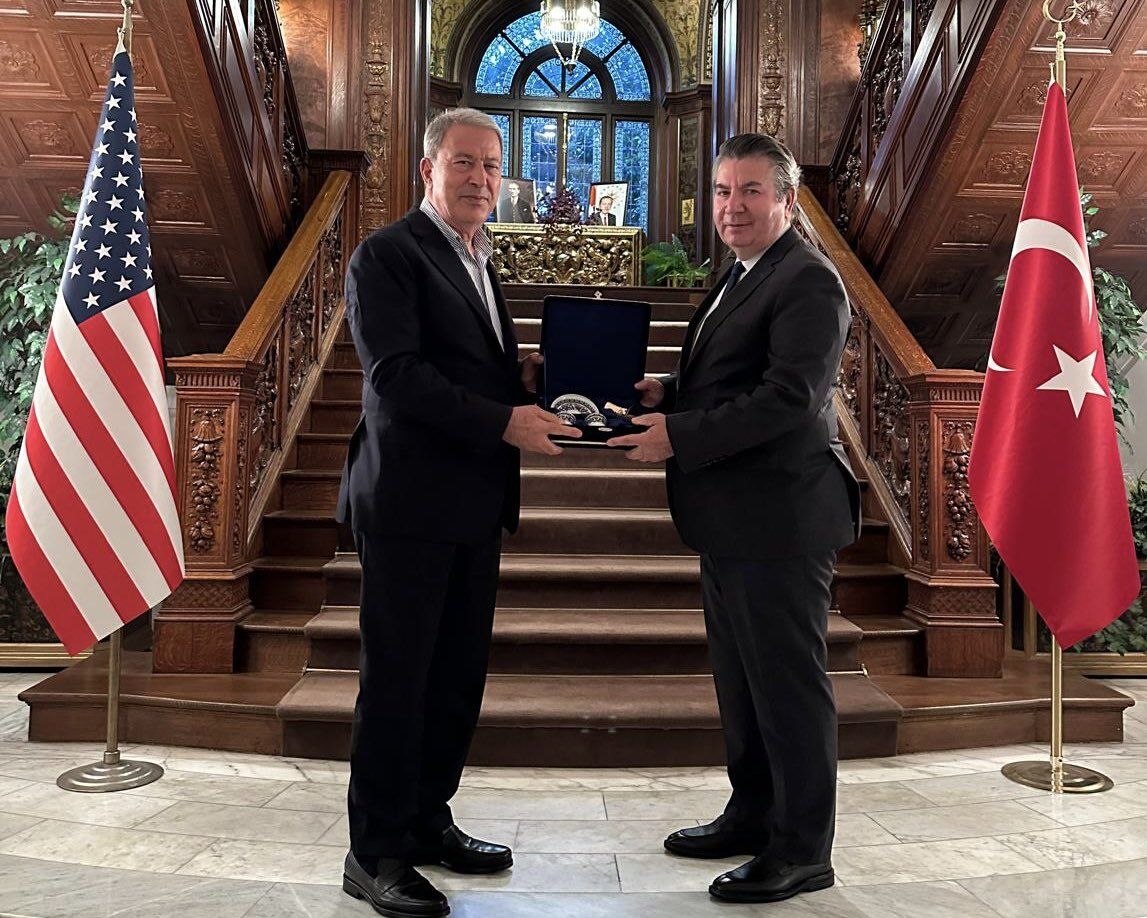 Hulusi Akar Washington'ı ziyaret ediyor