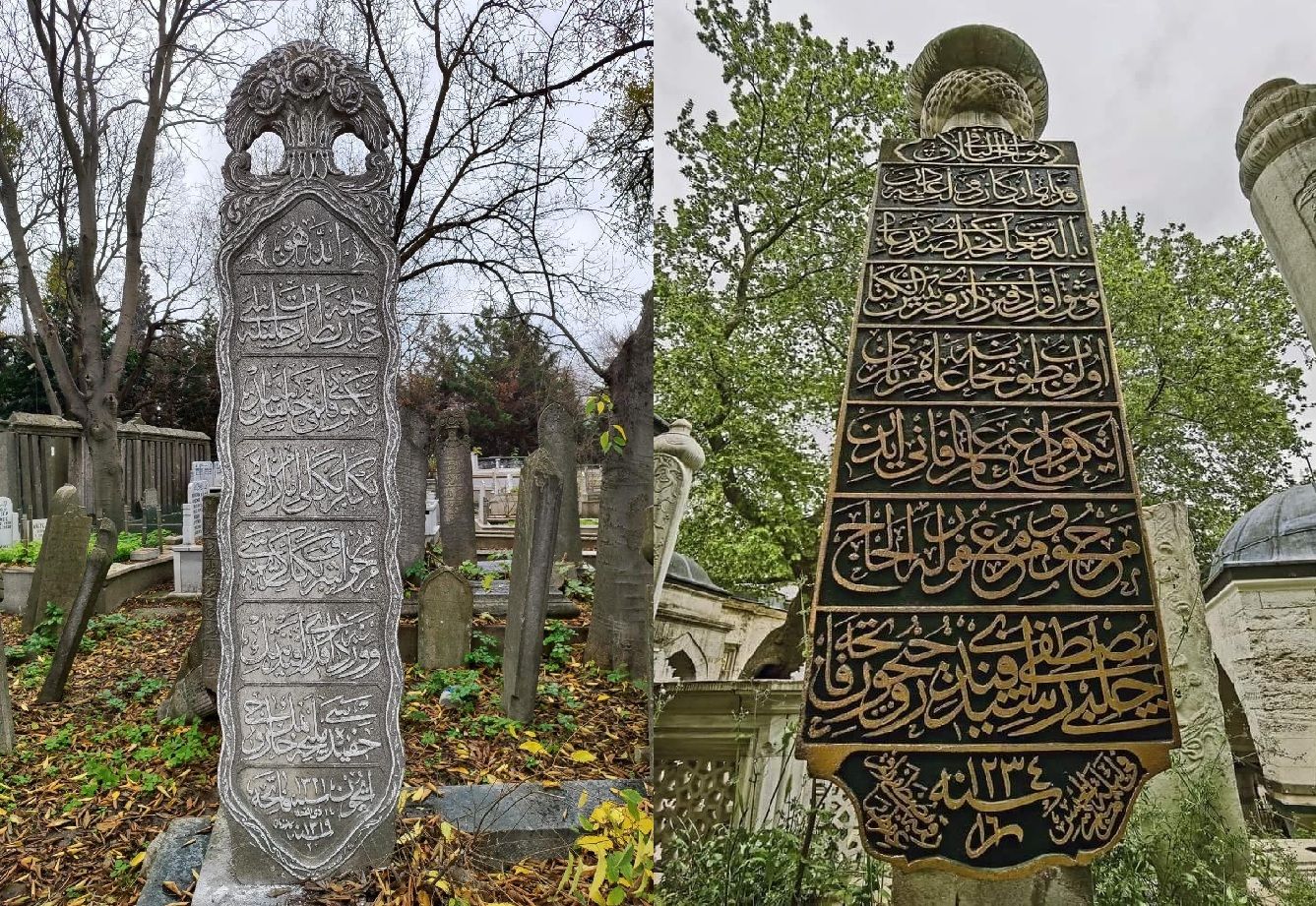 Mezar taşları kayıt altına alınıyor